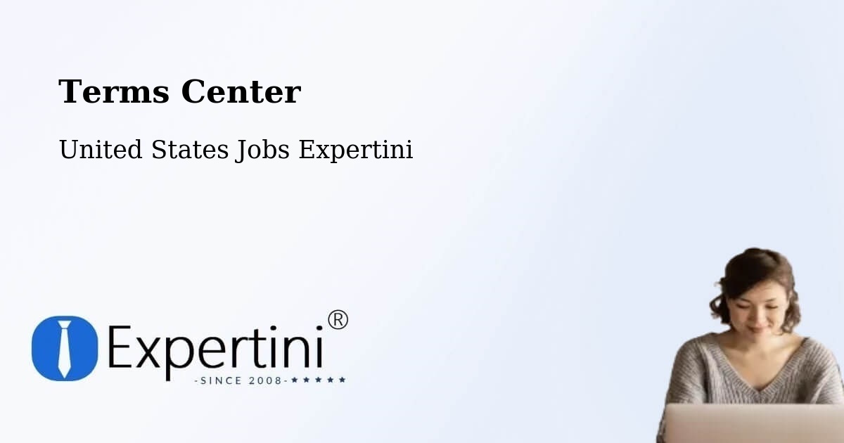 Terms of Service – Hudson County - United States Jobs Expertini